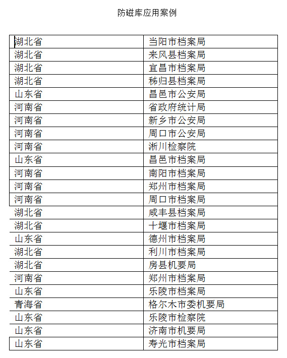 防磁庫施工案例 防磁庫施工案例